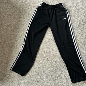 Adidas Boys Large 14/16 Black Jogger Track Pants